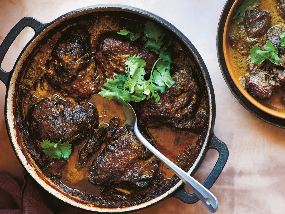 Beef cheek rendang